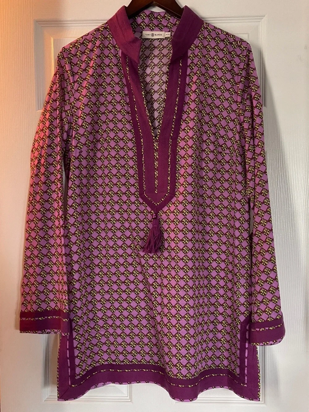 Tory Burch Monogram Tunic. XL